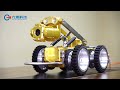 GT108 CCTV PIPE INSPECTION CRAWLER ROBOT CAMERA