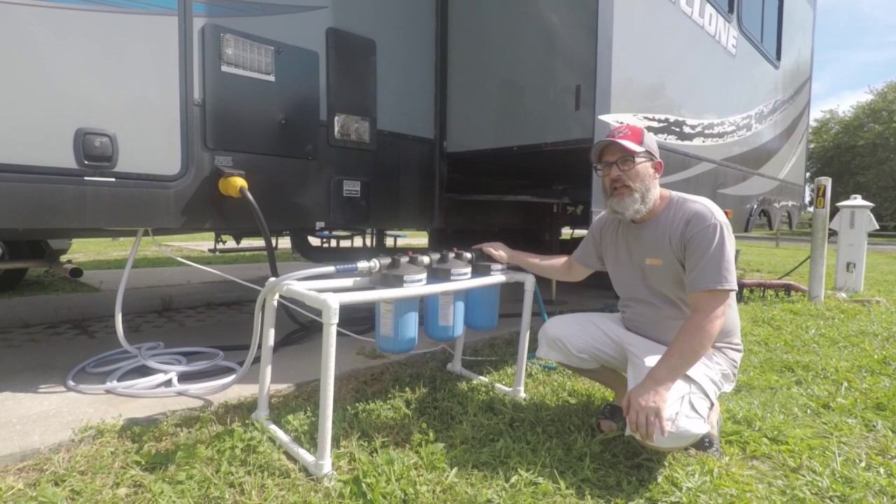 Easy DIY RV Water Filtration System: Protect Your RV Water System - YouTube