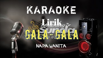 🟡Gala-gala - rhoma irama karaoke bajidor VERSI ADE ASTRID NADA WANITA LIRIK‼️VIRAL TIKTOK‼️‼️
