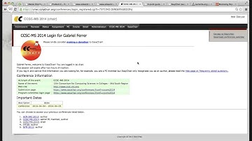 Reviewing Papers from EasyChair