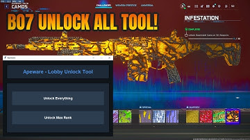 BLACK OPS 7 LOBBY UNLOCK TOOL | UNLOCK EVERYTHING CALL OF DUTY