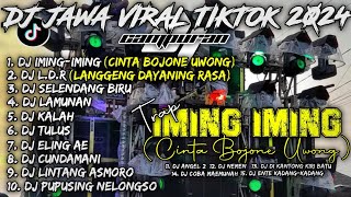 DJ IMING IMING (CINTA BOJONE UWONG) | DJ JAWA VIRAL TIKTOK 2024 CAMPURAN - SOUNDRENALINE HOREG