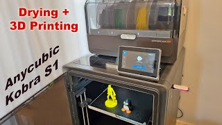 A Color Changer That Dries Too? Anycubic Kobra S1 Combo Tested
