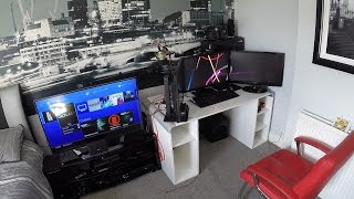 My Epic Gaming Room Tour Setup!!!...