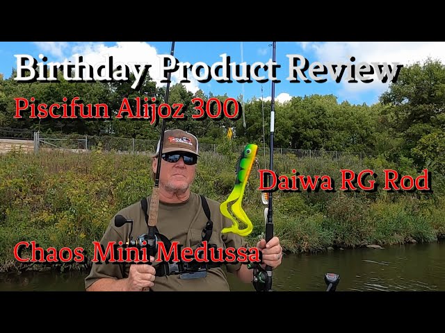 Birthday Product Review, Piscifun Alijoz, Daiwa RG, Chaos Medusa