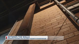 Scurry County's 1911 courthouse remains hidden behind granite Guide