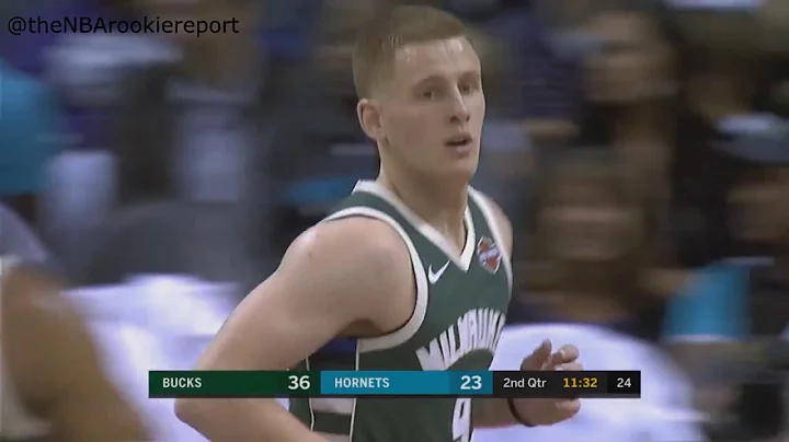 Donte DiVincenzo Rookie Debut |  Bucks vs Hornets 2018.10.18
