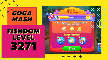 Fishdom 3271 Challenge Level | No Boosters | Goga Mash