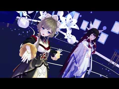 【MMD】【原神MMD】メランコリック　コロンビーナ × サンドローネ