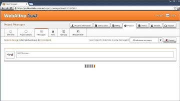 How to Manage your Website Projects through the WebAlive Portal