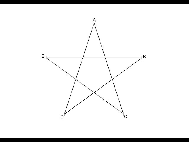 Pentágono estrellado - Estrella de 5 puntas - YouTube pent-gono-estrellado-estrella-de-5-puntas-youtube
