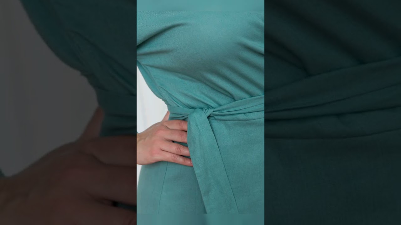 Plus Size Summertime Dress | Plus Size Linen Outfit | Plus Size Summer Outfit Ideas