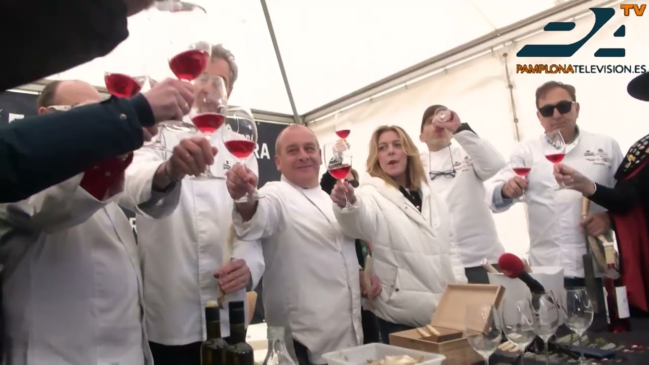 Cata del Primer Espárrago de Navarra celebrada en Azagra
