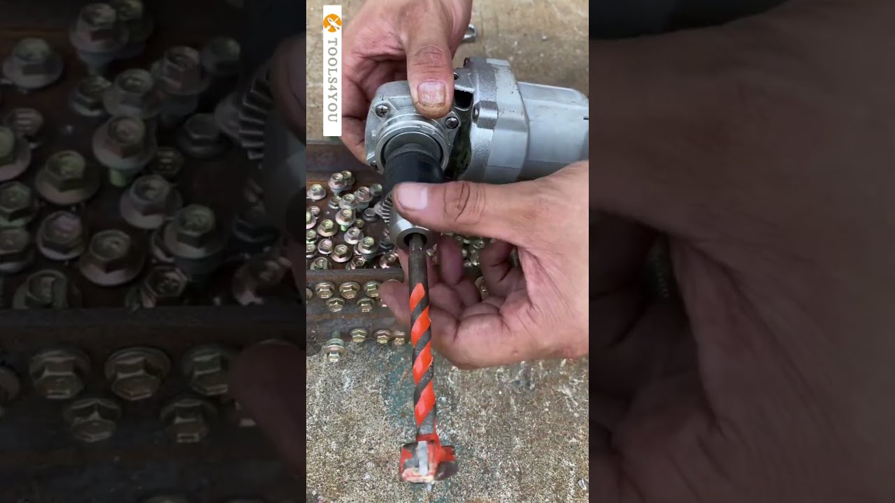 How To Convert An Angle Grinder Into A Drill