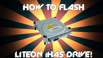 How to flash Liteon iHas drive to burn XGD3 | Tutorial for flashing B series iHas drives