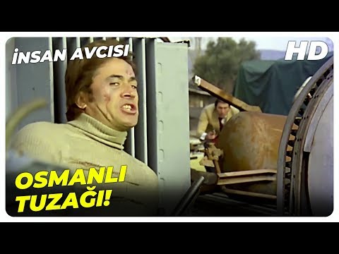 İnsan Avcısı - Metin, Bill McLoren ve Kosmas'ın İşini Bitirdi! | Cüneyt Arkın Eski Türk Filmi