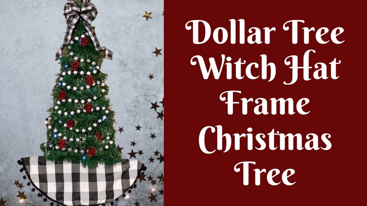 Christmas Crafts: Dollar Tree Witch Hat 