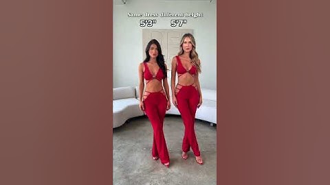 When the fit hits no matter the inches. Which one nailed the fit better? 🖤