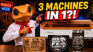 xTool M2 Unboxing & Full Setup: Laser, CMYK Printing + Tumbler Engraving