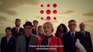 Brussels Airlines : Hooverphonic chante les consignes de sécurité dans un clip original
