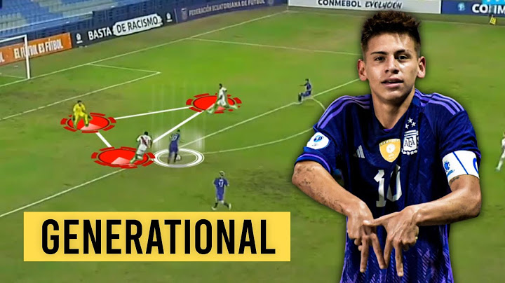 Claudio Echeverri player analysis | Argentina | River plate