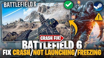 Battlefield 6 crasht op pc! | Battlefield 6 crasht, start niet, loopt vast en zwart scherm opgelost