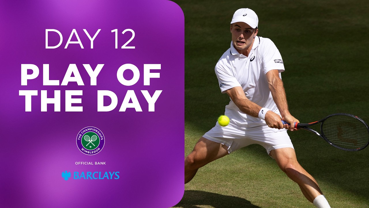 Arthur Fery's fantastic touch! 👌 | Barclays Play of the Day | Day Twelve | Wimbledon 2026