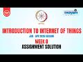 Introduction to Internet of Things Week 8 Assignment Solution | NPTEL Jan–Apr 2026