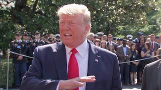 MUST WATCH: President Trump SURPRISE News Conference Outside White House