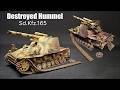 Destroyed Hummel Sd Kfz 165 Painting Weathering Realistic Scale Modeling Destroyed Hummel Sd Kfz 165 Painting Weathering Realistic Scale Modeling
