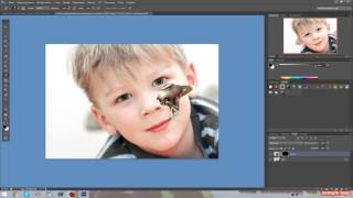 Как сделать терминатора в photoshop из человека screenshot 5