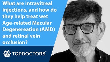 What are intravitreal injections, and how do they help treat wet AMD and retinal vein occlusion?