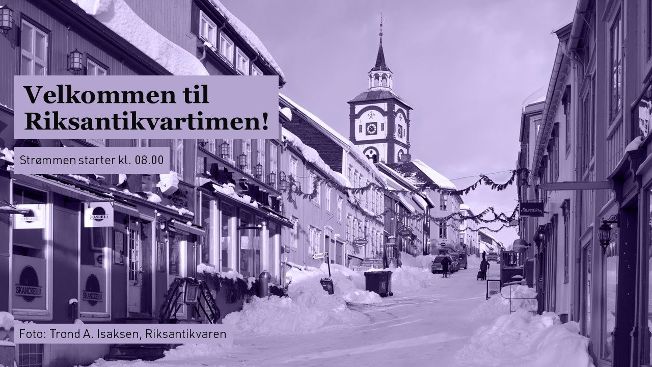 Riksantikvartimen live – Der ingen skulle tru at alle ville bu!