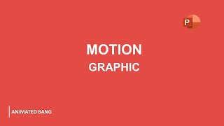 PowerPoint Typography Motion Graphic-2020|| ANIMATED BANG||