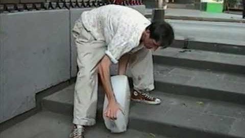 Francis Alÿs Paradox of Praxis 1 (Sometimes making something leads to nothing)