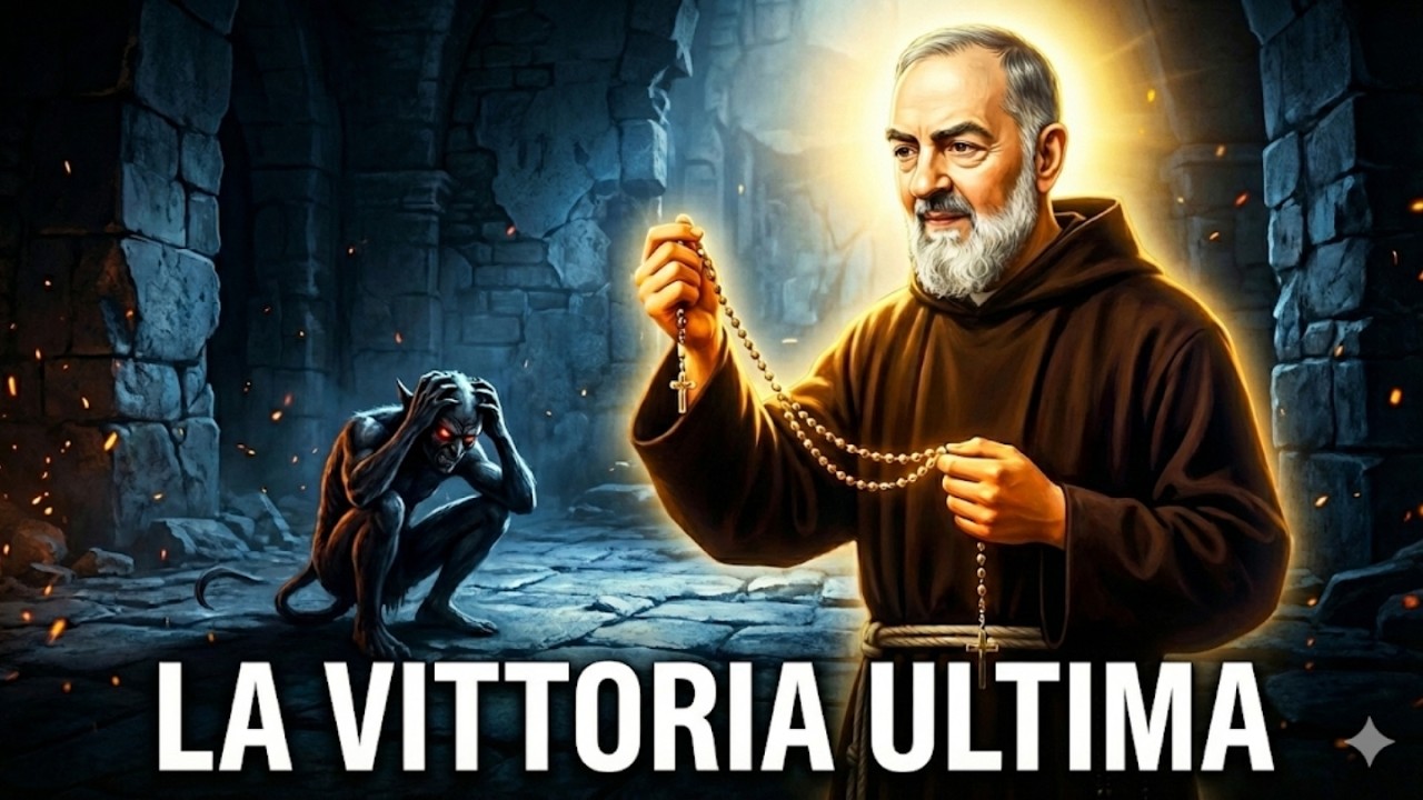 Demonio sfidò Padre Pio  'Sei TROPPO DEBOLE!' — 3 secondi dopo fuggì urlando di terrore