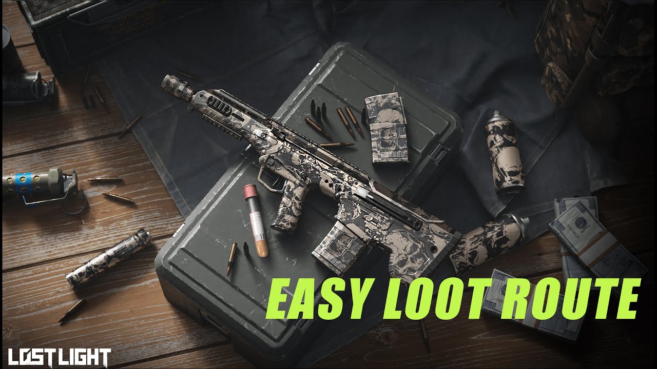 Easy Loot Route - Windswept Harbor -  Lost Light