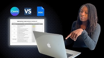 How To Create An Employee Onboarding Checklist In Canva And Google Docs
