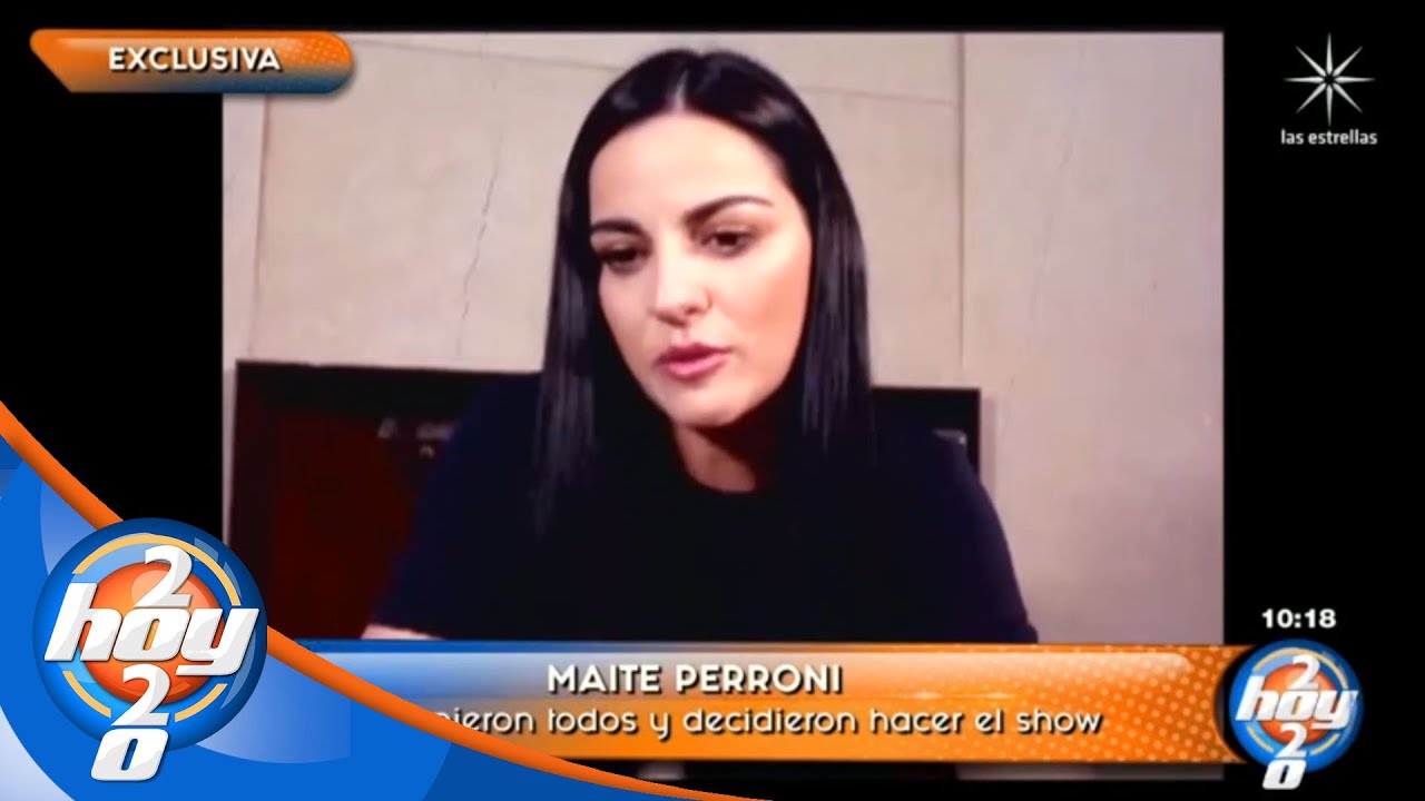 Maite Perroni revela cómo surgió la idea del homenaje a RBD | Hoy