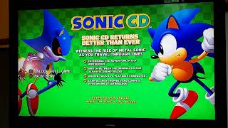 Sonic CD PS3 Demo Gameplay