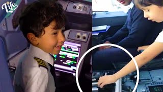 5 Year Old KID Shows PILOT How to FLY … Heartwarming! by Lifessence 70 views 2 years ago 1 minute, 45 seconds