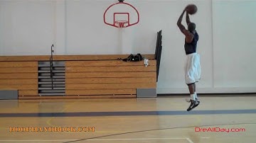 Dre Baldwin: DreAllDay Signature Move - Windshield, Pound-Thru Hands-Up Stepback Jumper Pt. 1