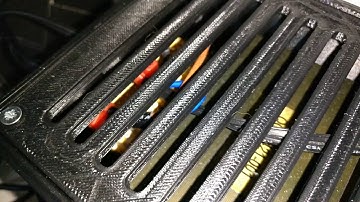 Velleman K8200 with E3D Titan Aero and Z upgrade, constant 60mm/s ABS 0.35mm layer 0.40 nozzle.