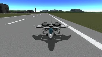 KSP Eagle 1 VTOL Test Flight