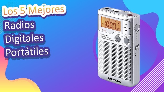 🔥📻 Las 7 MEJORES Radios Portátiles BARATOS de   [2024]✓[Calidad/Precio] Pequeñas / Digitales 