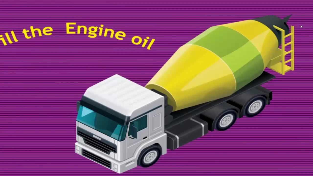 Games trucks, cement trucks, truck cranes. YouTube