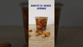 Benefits of soaked almond healthtips viral shorts homeremedy almonds