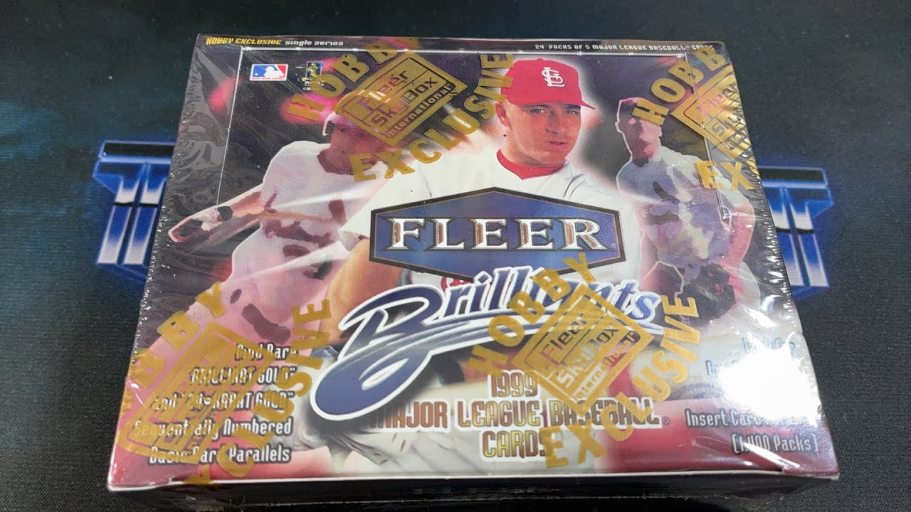 RARE 24kt GOLD HUNT IN 1999 FLEER BRILLIANTS - Turn Back the Clock 