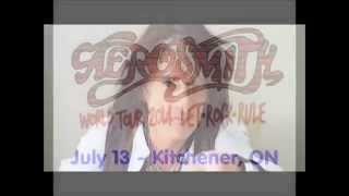 Joe Perry - A Message to Kitchener, Ontario ‪#‎LetRockRule‬