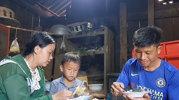 Ua tsaug nyab nkawv tus qaib ntim su muab rau tub thiv peb noj tshais